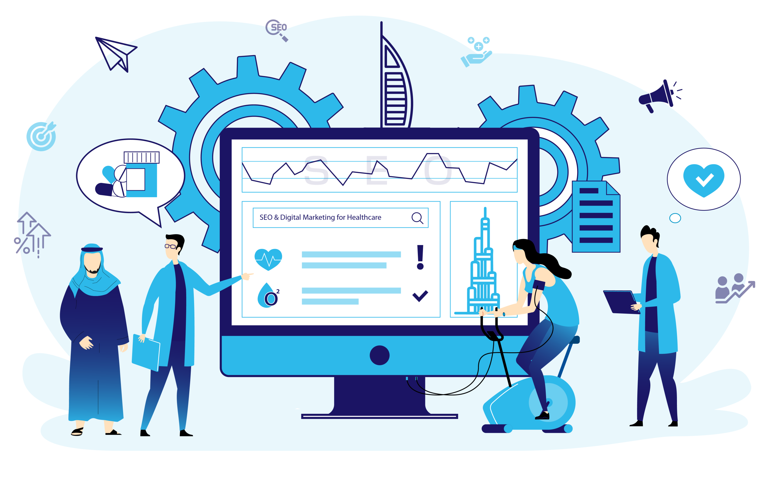 How Healthcare Providers in the UAE Can Benefit from SEO & Digital Marketing