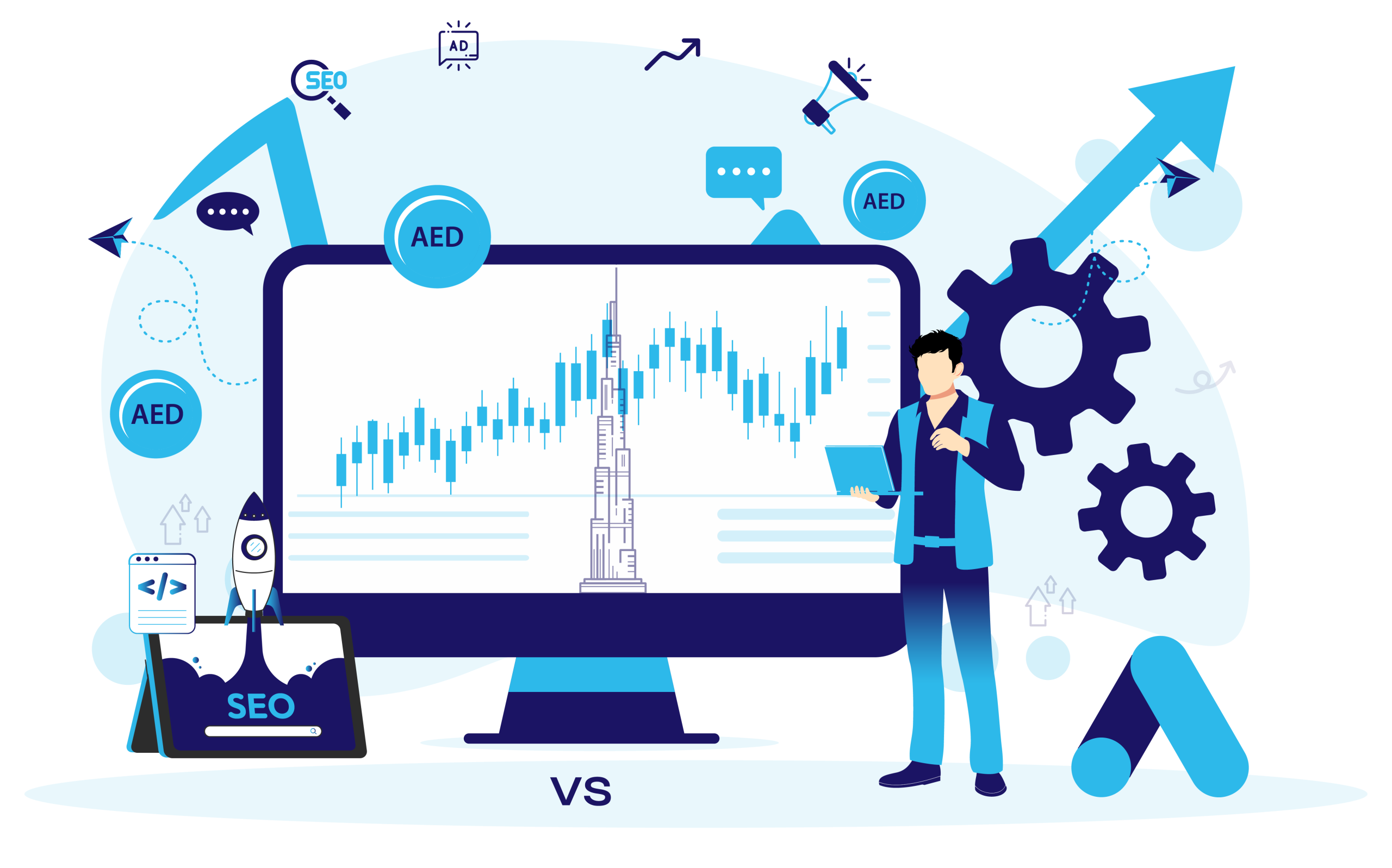 Google Ads vs. SEO in the UAE: The Ultimate Showdown for Business Growth